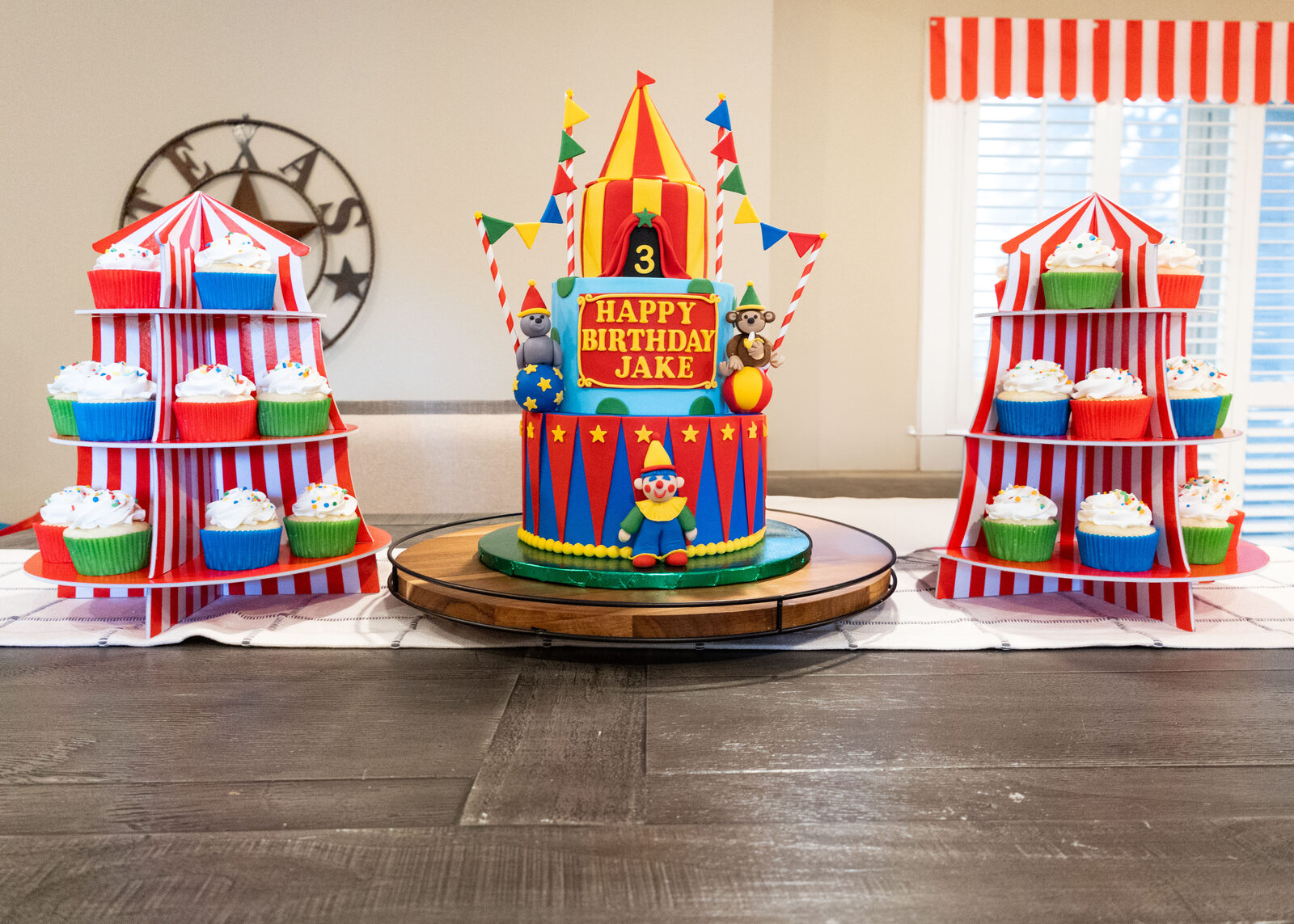 Birthday event party setup